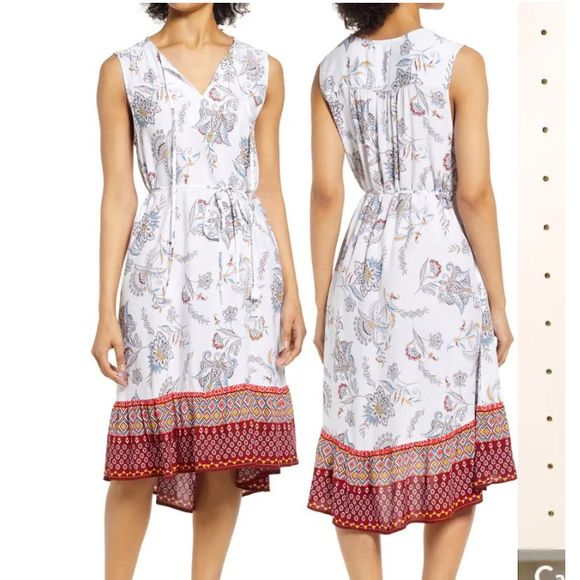 beachlunchlounge Dresses & Skirts - Nordstrom Lou Lou Sleeveless Vacation Dress Coverup Floral M NWOT